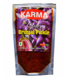 Goan Brinjal Pickle Karma's