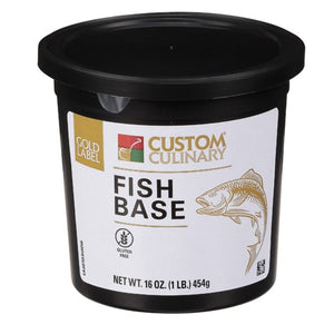 Gold Label Fish Base 454g Custom Culinary