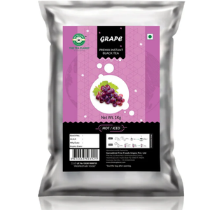Grape Flavored Instant Black Tea 1kg The Tea Planet