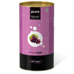 Grape Flavored Instant Black Tea 800gm The Tea Planet