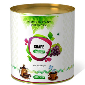Grape Flavored Instant Green Tea 400gm The Tea Planet