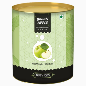 Green Apple Flavored Instant Black Tea 400gm The Tea Planet
