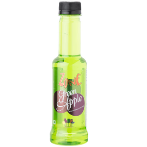 Green Apple Flavoured Syrup 240ml Zone