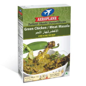 Green Chicken _ Meat Masala Aeroplane