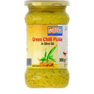 Green Chilli Pickle 300g Ashoka