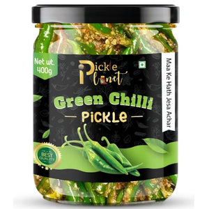 Green Chilli Pickle 400g Pickle Planet
