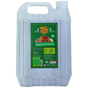 Green Chilli Sauce 5Kg Meal Time
