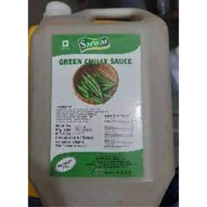 Green Chilly Sauce 5 kg Sarwar