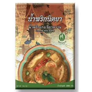 Green Curry Paste 1kg Nittaya Thai Curry