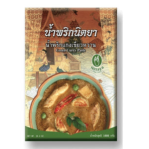 Green Curry Paste 500g Nittaya Thai Curry