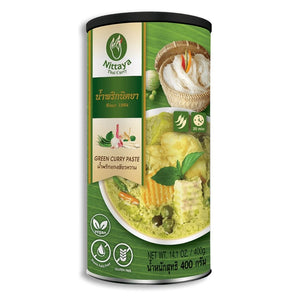 Green Curry Paste Vegan 400g Nittaya Thai Curry