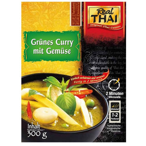 Green Curry with Vegetable 300g Real Thai