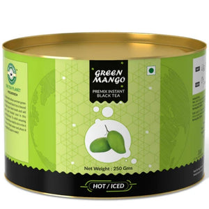 Green Mango Flavored Instant Black Tea 250gm The Tea Planet