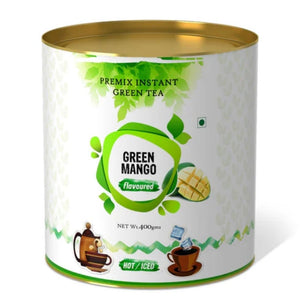 Green Mango Flavored Instant Green Tea 400gm The Tea Planet
