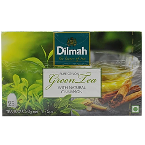 Green Tea - Cinnamon, All Natural, 50 g Dilmah