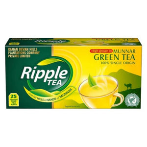Green Tea Bags - 25 N x 1.3 g each Ripple Tea