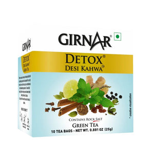 Green Tea Bags - Detox Girnar
