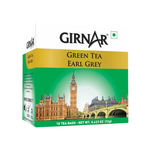 Green Tea Bags - Earl Grey Girnar