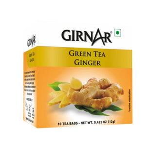 Green Tea Bags - Ginger Girnar