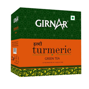 Green Tea Bags - Turmeric Girnar