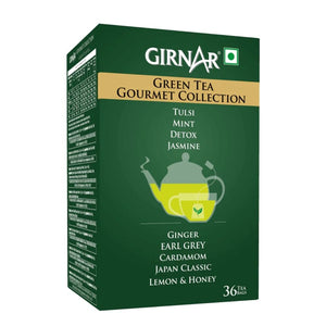 Green Tea Bags Gourmet Collection Girnar