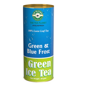 Green & Blue Frost Orthodox Ice Tea - 50 gms The Tea Planet