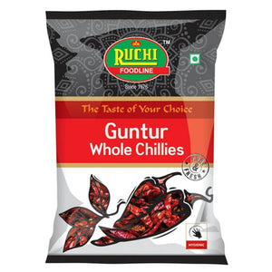 Guntur Whole Chillies Ruchi Foodline