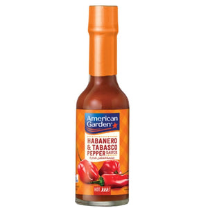 Habanero & Tabasco Pepper Sauce 58ml American Garden