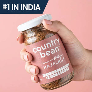 Hazelnut 60% Arabica Instant Coffee 50g + 10g Free Country Bean