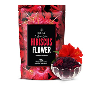 Hibiscus Herbal Infusion - 100g Blue Tea