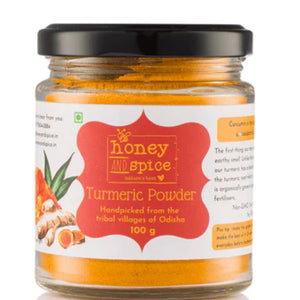 High Curcumin Turmeric Powder 100g Honey & Spice