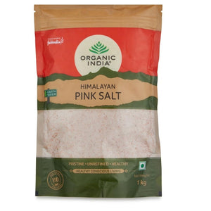 Himalayan Pink Rock Salt -1Kg Organic India