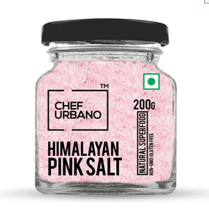 Himalayan Pink Salt 200 Gms Chef Urbano