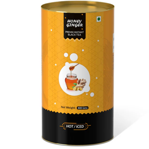 Honey Ginger Flavored Instant Black Tea 800gm The Tea Planet