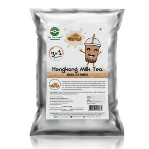 Hongkong Milk Bubble Tea Premix (3 in 1) - 1 Kg The Tea Planet