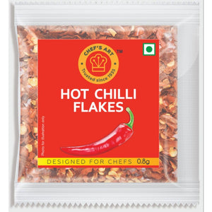 Hot Chilli Flakes(Sachet) 8 gm Chef's Art