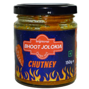 Hot Chutney -Bhut Jolokia chutney 150g Brightcrop