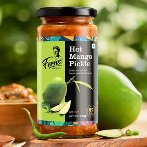 Hot Mango Pickle 380g Ferns