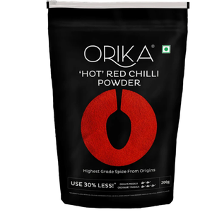 Hot Red Chilli Powder 200gm Orika