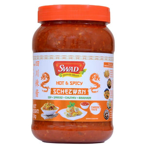 Hot & Spicy Schezwan Chutney 1kg Swad