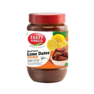 Hot & Sweet Lime Dates Pickle 400g Tasty Nibbles