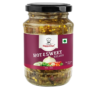 Hot & Sweet Relish, 340 g HappyChef