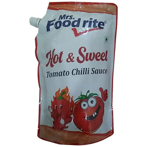 Hot & Sweet Tomato Chillli Sauce 950 gm Sprouted Pouch - Mrs Food rite