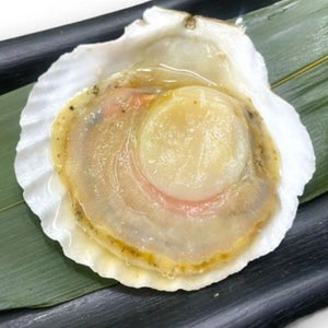 Hotate Scallops-with Shell Main Dish