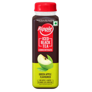 Iced Black Tea Concentrate Green Apple Flavoured - 250 ml Ripple Treats