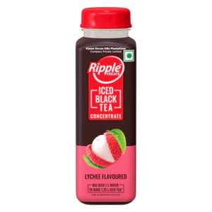 Iced Black Tea Concentrate Lychee Flavoured - 250 ml Ripple Treats