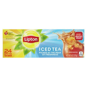 Iced Black Tea Family Size Tea bags Lipton