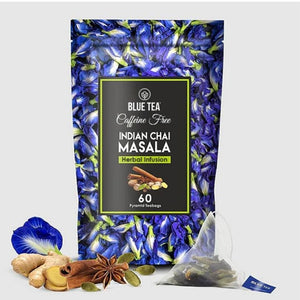 Indian Chai Masala - 60 Tea bags Blue Tea