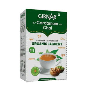 Instant Cardamom Chai Premix With Organic Jaggery Girnar