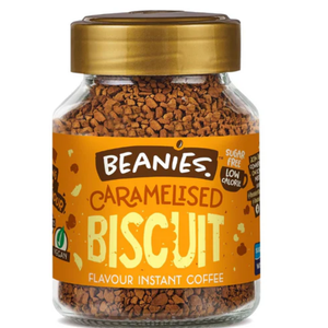 Instant Flavored Coffee Caramelized Biscuit, 50G Beanies